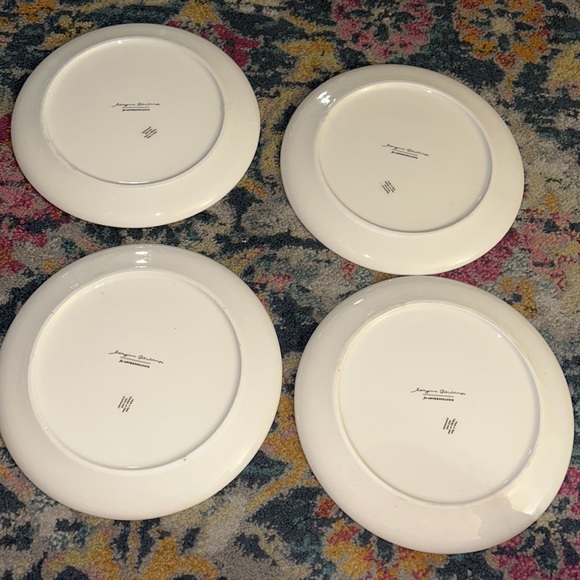 Set of 4 Longina Phillips Echo Dinner Plates by Anthropologie - Picture 7 of 8